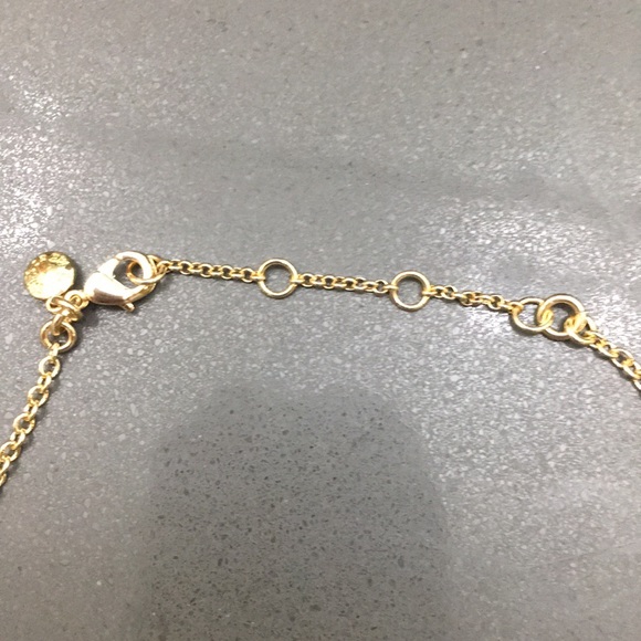 J. Crew Factory Leafy Pearl Statement Necklace (Includes Jewelry Pouch) - Picture 6 of 7